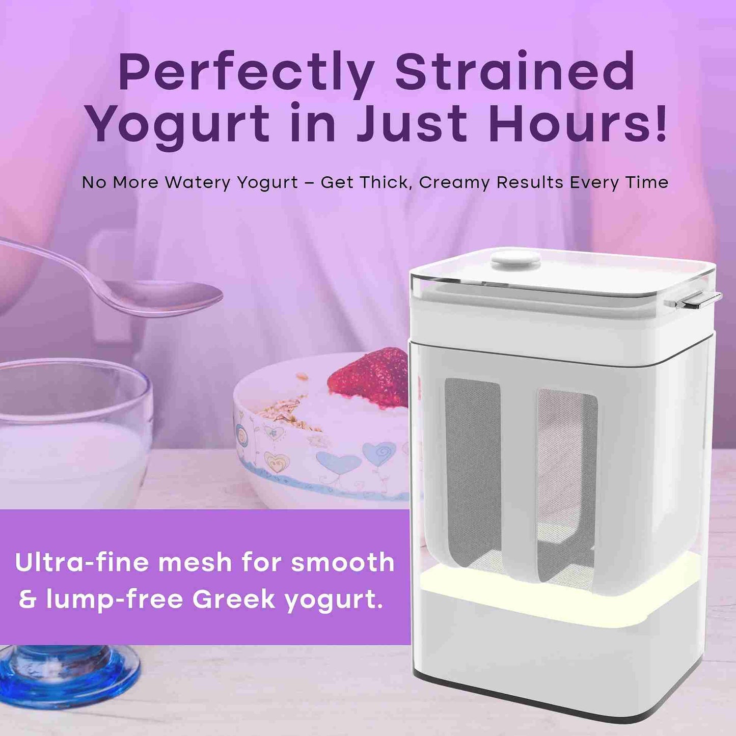 Homemade Yogurt & Paneer Strainer