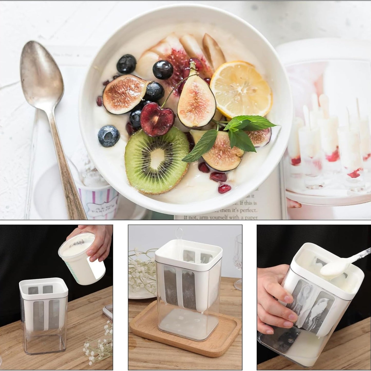Homemade Yogurt & Paneer Strainer