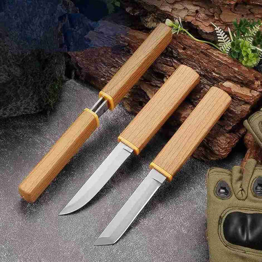 2-In-1 Stainless Steel Fruit & vegetable knife Set with Storage Box