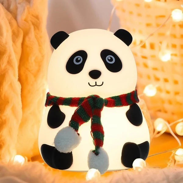 Panda Silicone Night Light (7-Color Changing)