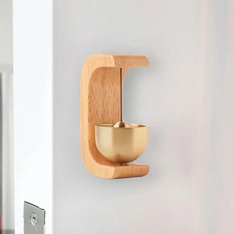 Wooden Magnetic Shopkeeper Bell