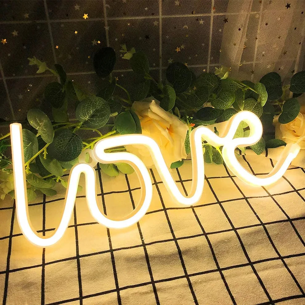 Love Neon LED Wall Light