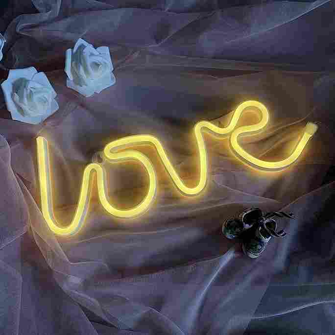 Love Neon LED Wall Light