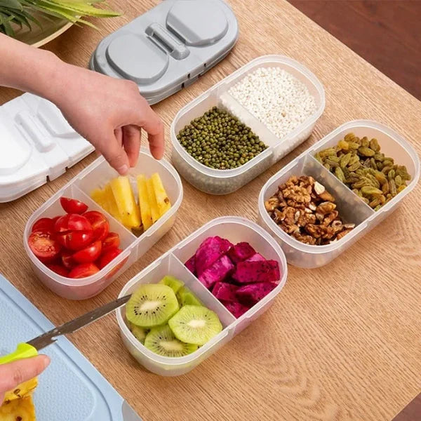 2 Way Tiffin & Storage Box(2 pcs)