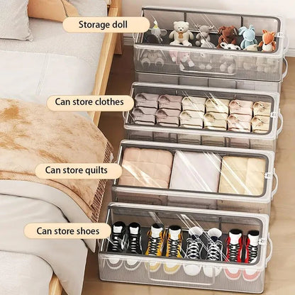 Clear Foldable Shoe Storage Box