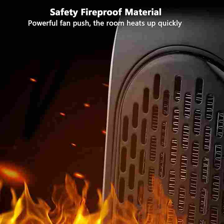 400V Wall-Mounted Electric Convector Heater Silent Energy Saving Room Heater