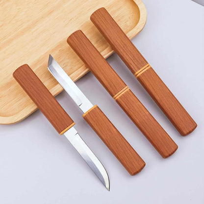 2-In-1 Stainless Steel Fruit & vegetable knife Set with Storage Box