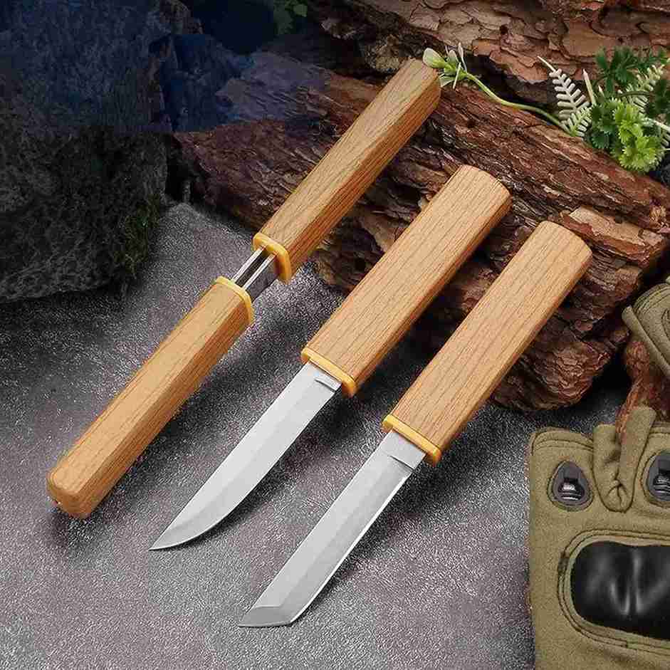 2-In-1 Stainless Steel Fruit & vegetable knife Set with Storage Box