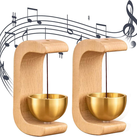 Wooden Magnetic Shopkeeper Bell