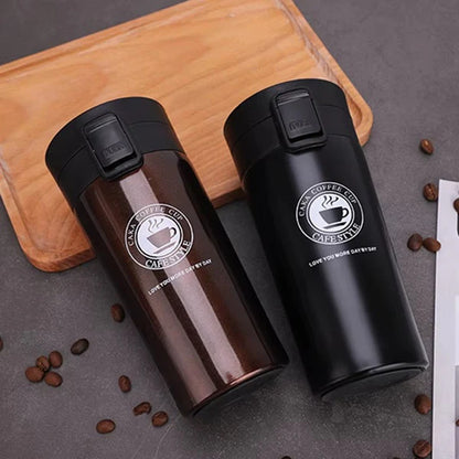 380ml Stainless Steel Vacuum Insulated Travel Coffee Mug**