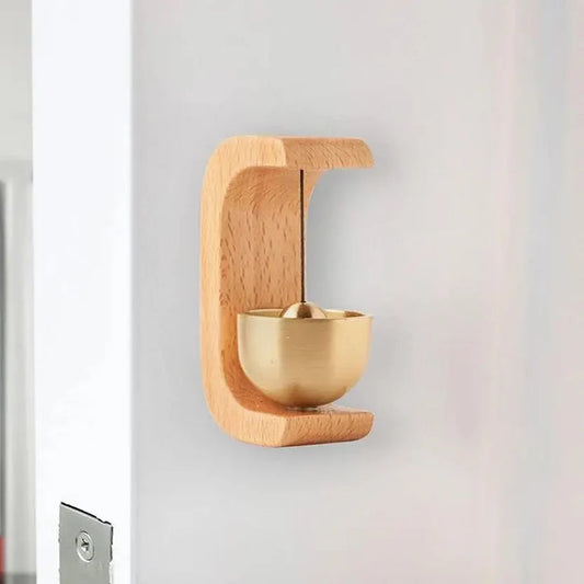 Wooden Magnetic Shopkeeper Bell