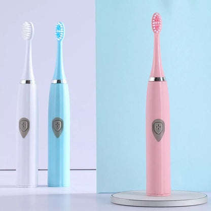 Electric Toothbrush for Kids – 3 Brush Heads Included