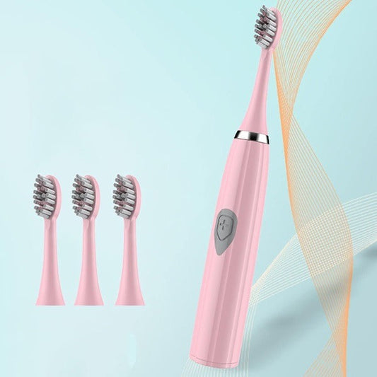 Electric Toothbrush for Kids – 3 Brush Heads Included
